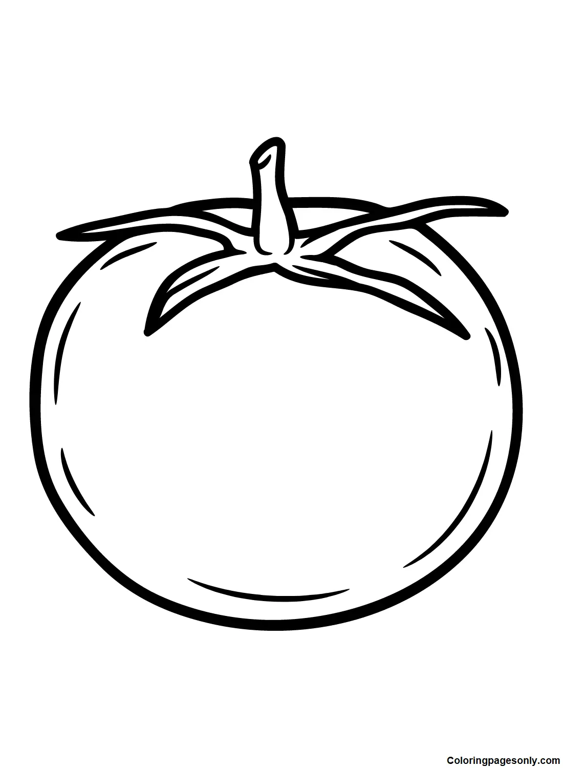 Tomato Coloring Pages 8