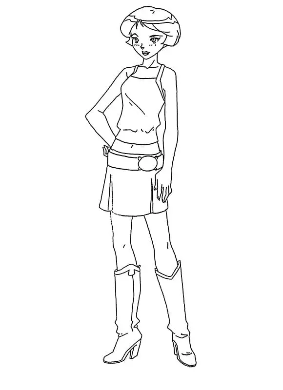 Totally Spies Ausmalbilder 52