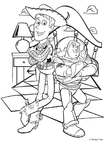 Toy Story 4 Coloring Pages 12