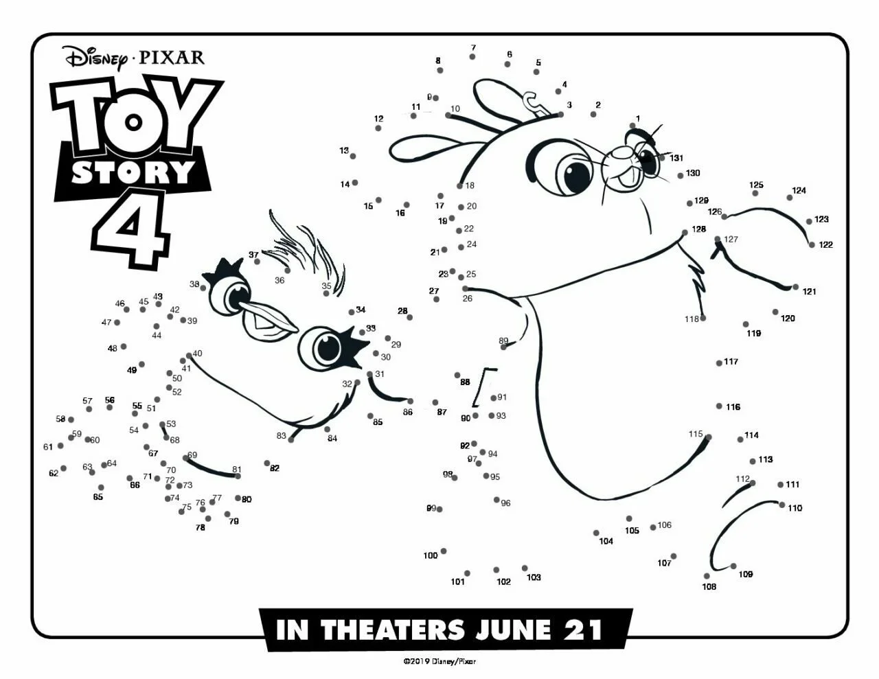 Toy Story 4 Coloring Pages 20
