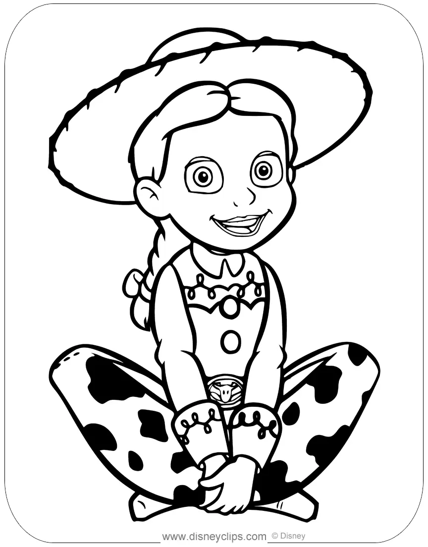 Toy Story 4 Coloring Pages 21