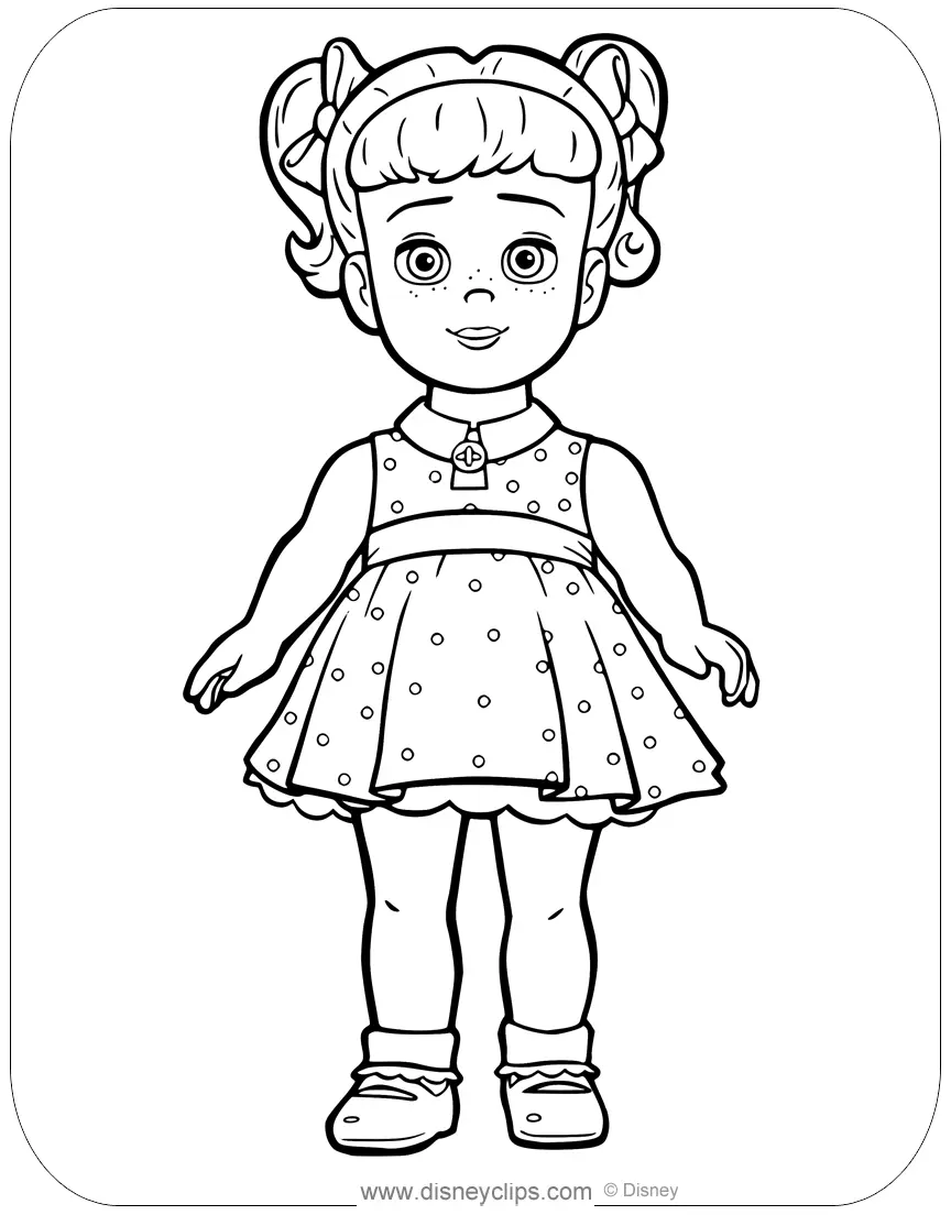 Toy Story 4 Coloring Pages 23