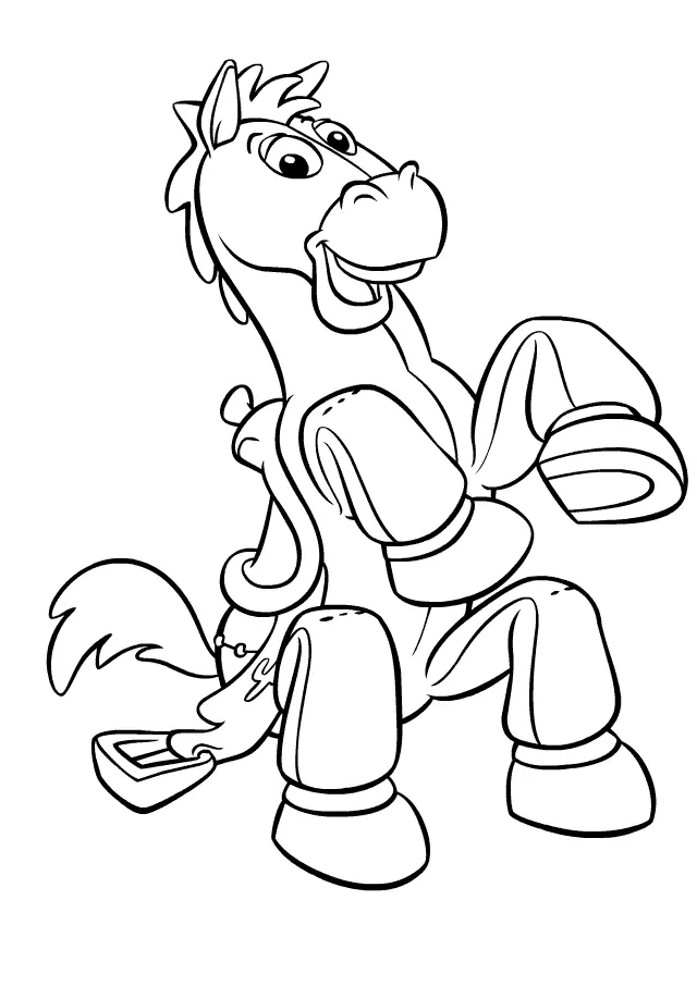 Toy Story 4 Coloring Pages 26