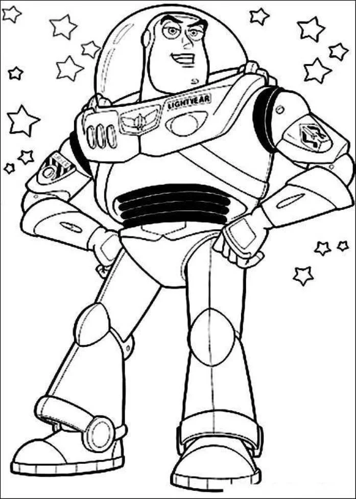 Toy Story 4 Coloring Pages 32