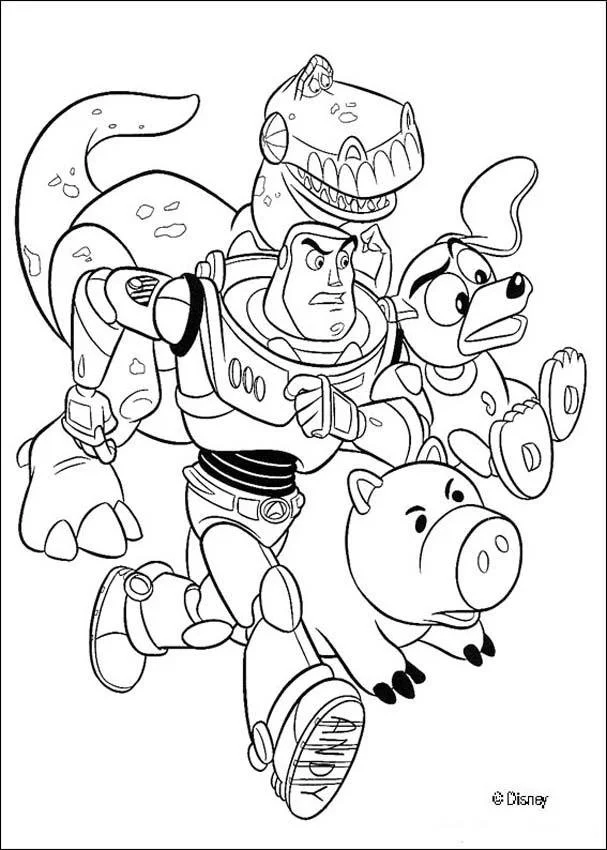 Toy Story 4 Coloring Pages 35