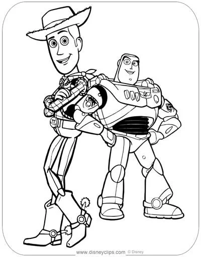 Toy Story 4 Coloring Pages 38