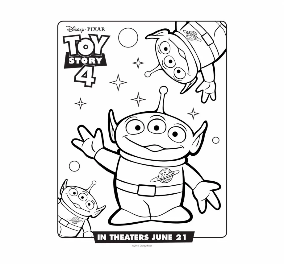 Toy Story 4 Coloring Pages 41