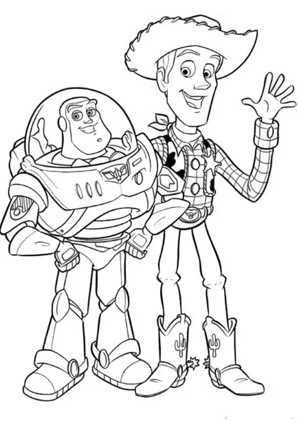 Toy Story 4 Coloring Pages 46