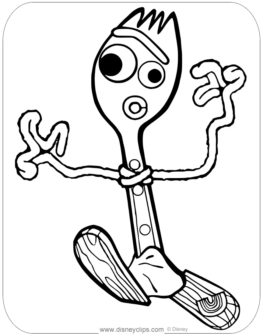 Toy Story 4 Coloring Pages 5