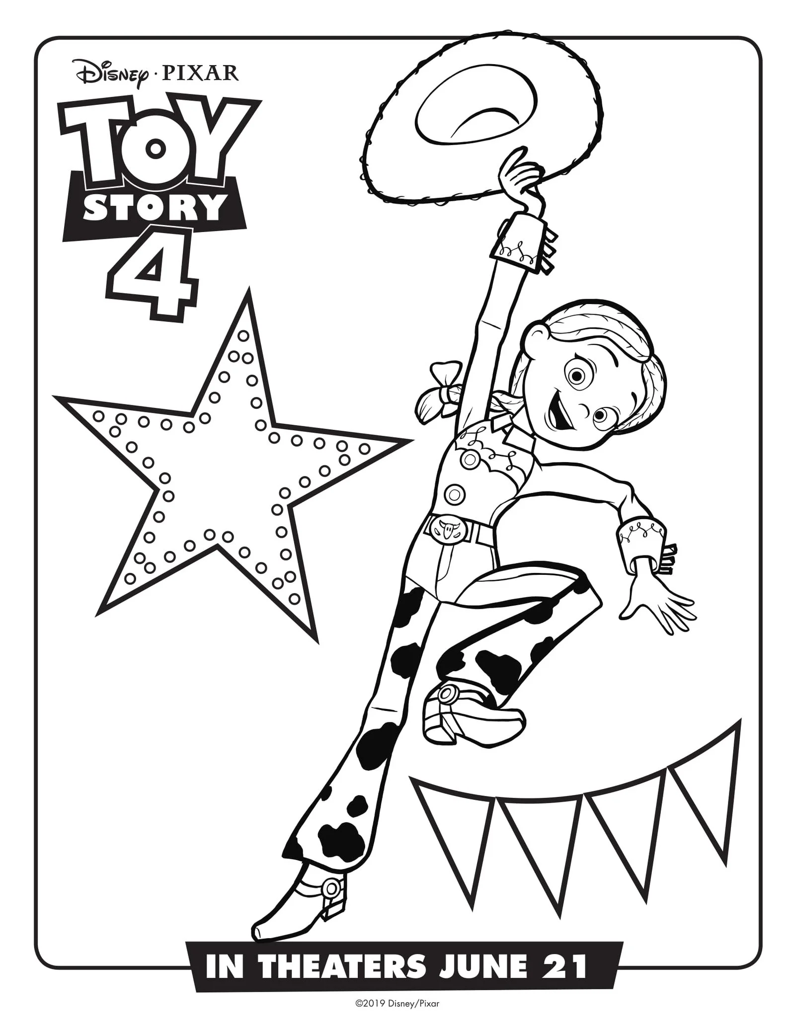 Toy Story 4 Coloring Pages 6