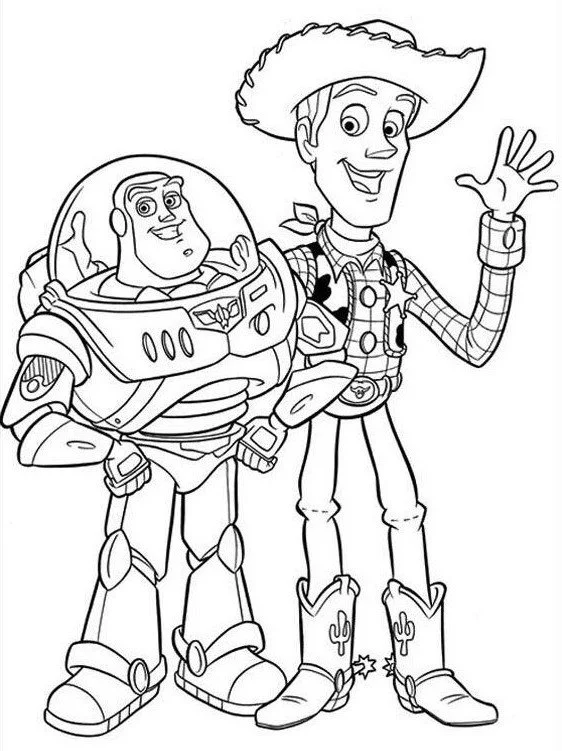 Toy Story Ausmalbilder 1