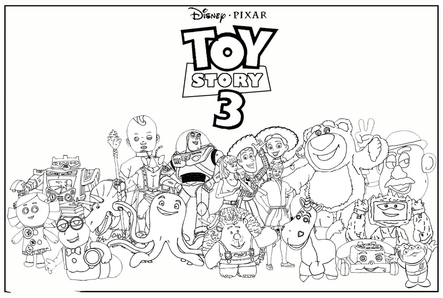 Toy Story Ausmalbilder 8