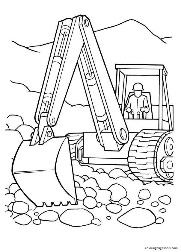 Tractores Para Colorear 12