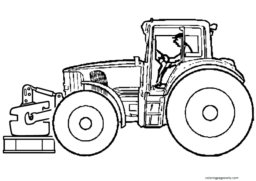 Tractores Para Colorear 25