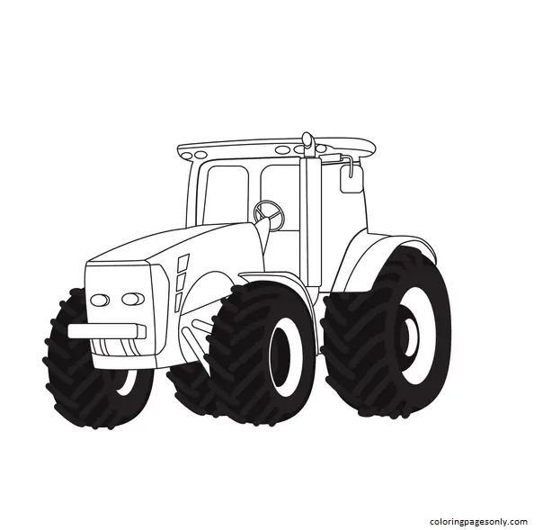 Tractores Para Colorear 27
