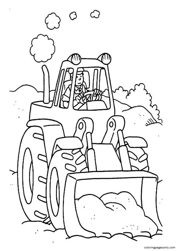 Tractores Para Colorear 32