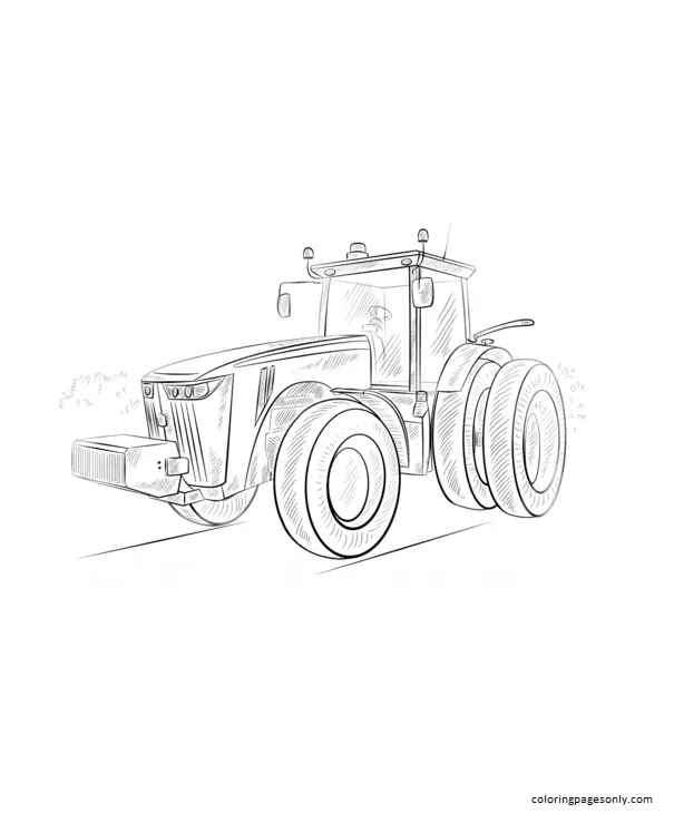 Tractores Para Colorear 36