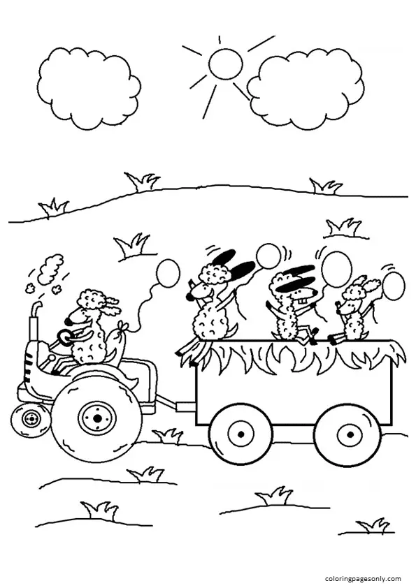 Tractores Para Colorear 37