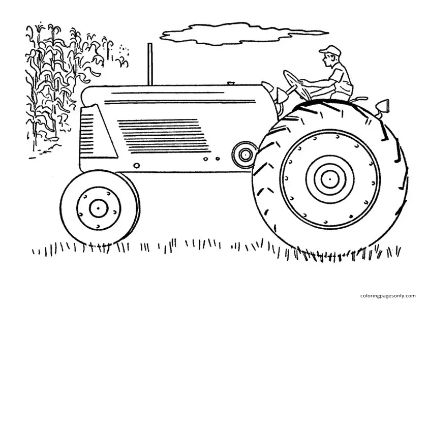 Tractores Para Colorear 39