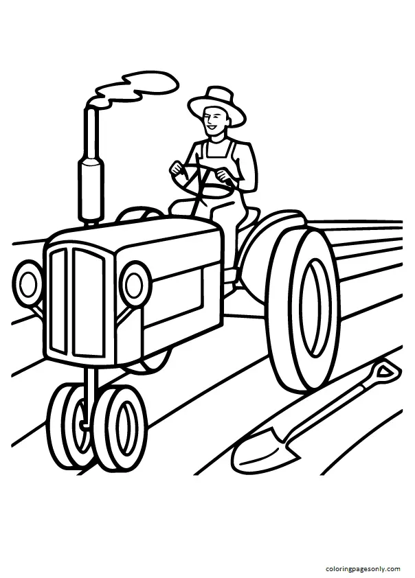 Tractores Para Colorear 46
