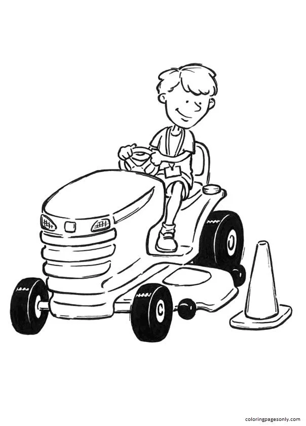 Tractores Para Colorear 47