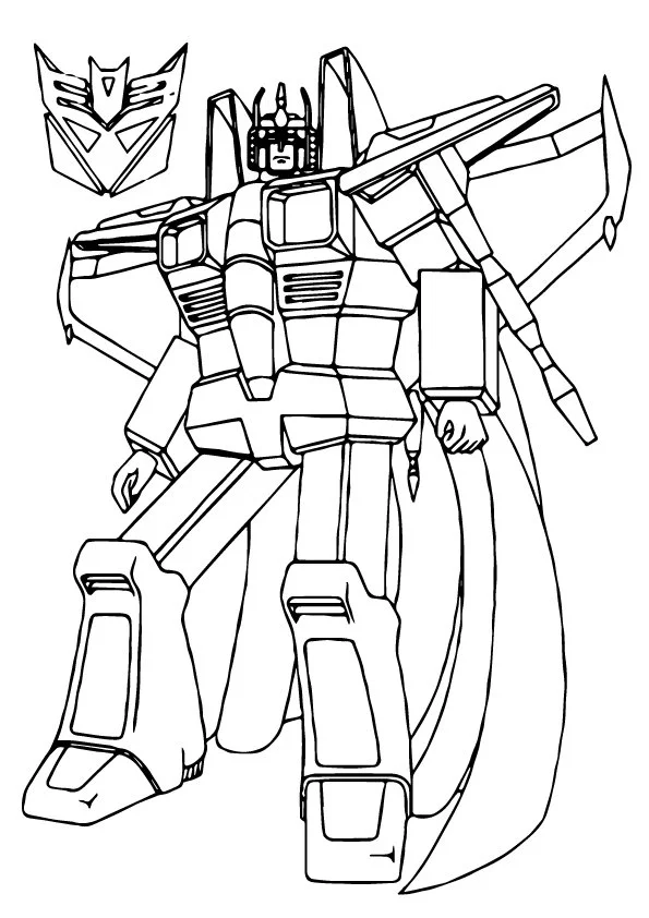Transformers Para Colorear 10