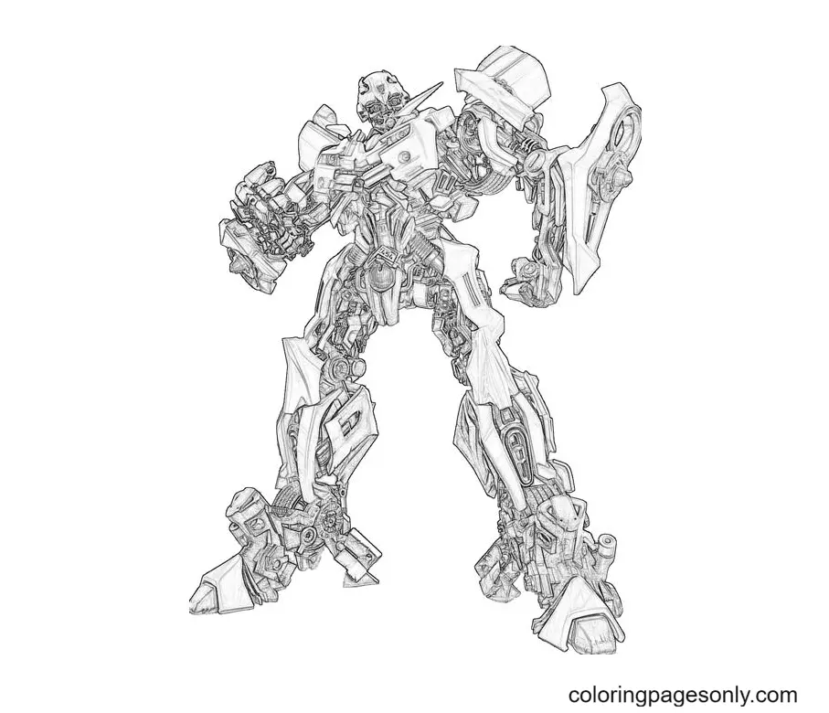 Desenhos de Transformers Para Colorir 102
