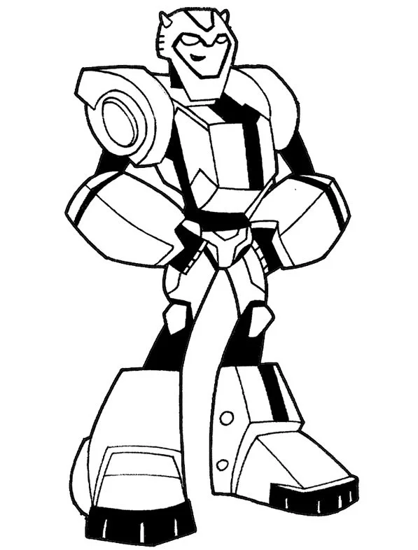 Transformers Para Colorear 11
