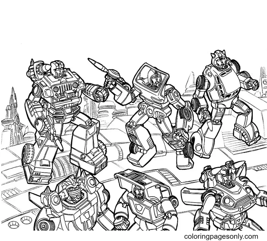 Transformers Ausmalbilder 110