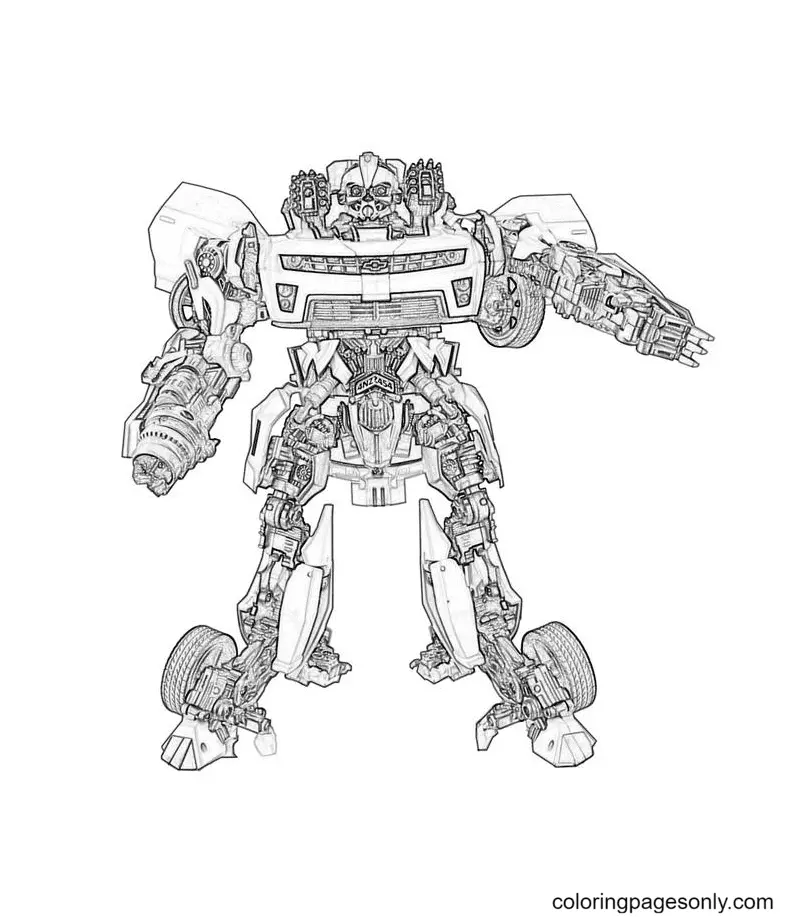 Transformers Ausmalbilder 113