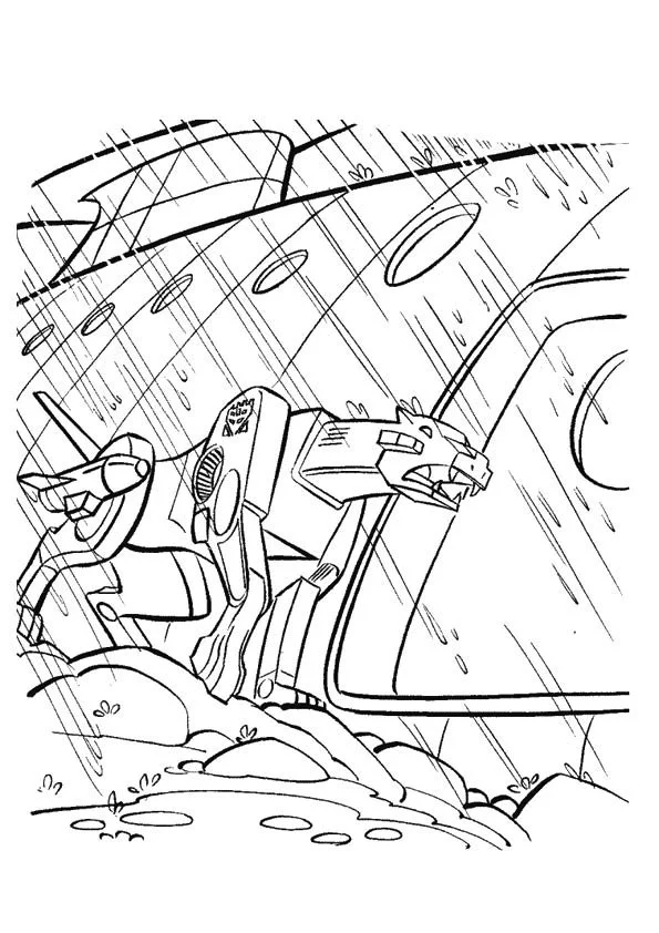 Transformers Para Colorear 115