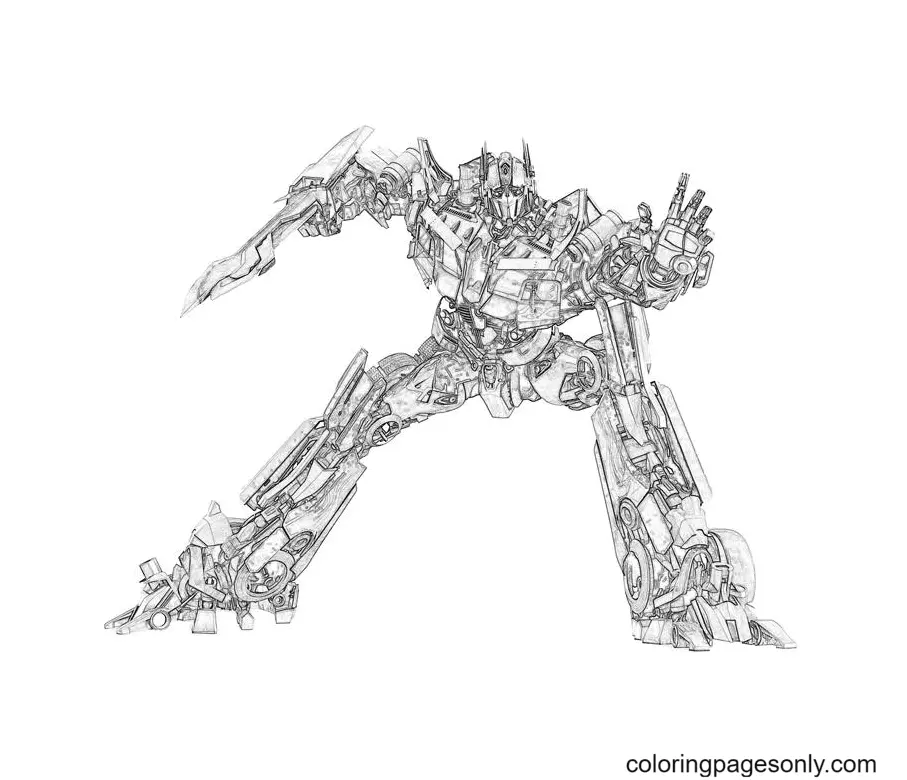 Transformers Ausmalbilder 121