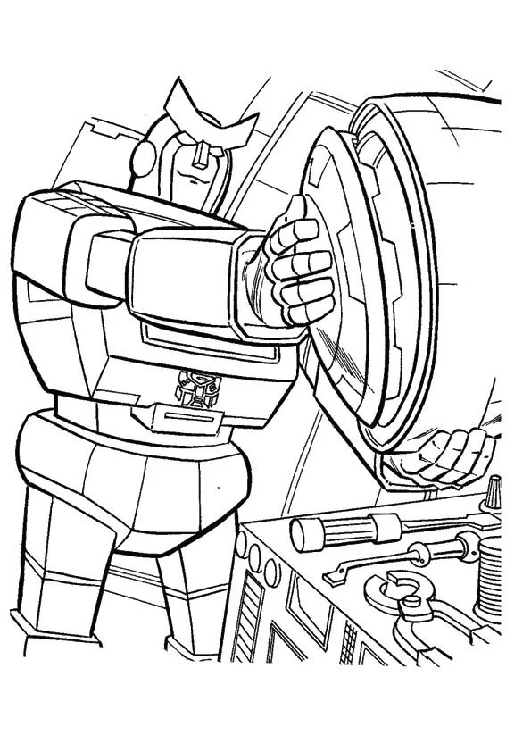 Transformers Para Colorear 126