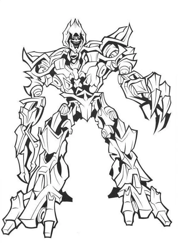 Transformers Para Colorear 13
