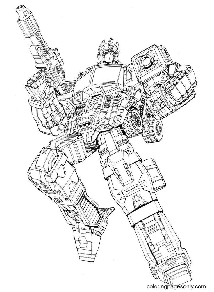 Transformers Ausmalbilder 138