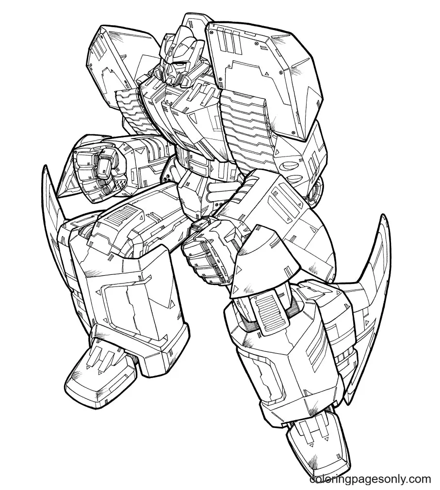 Desenhos de Transformers Para Colorir 143