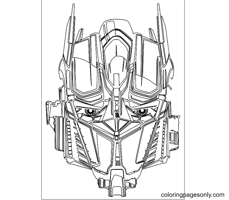Desenhos de Transformers Para Colorir 148