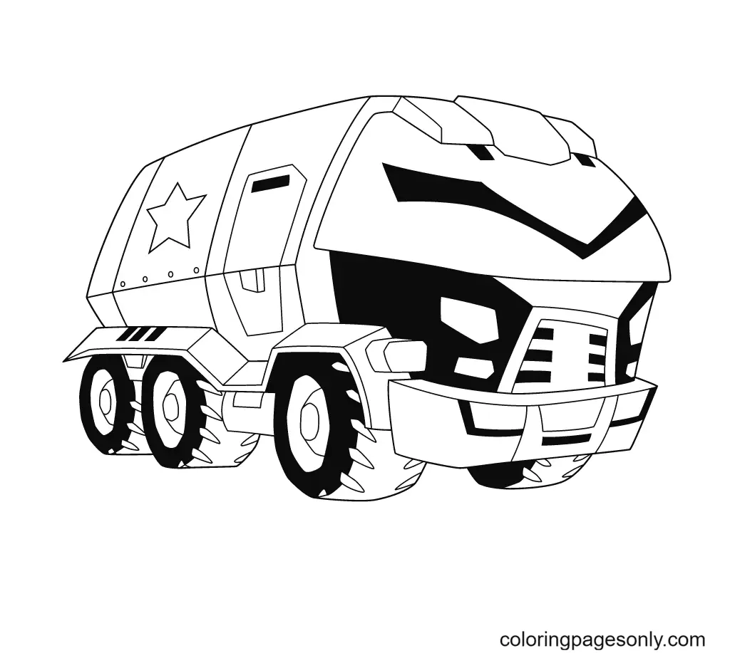 Transformers Para Colorear 151