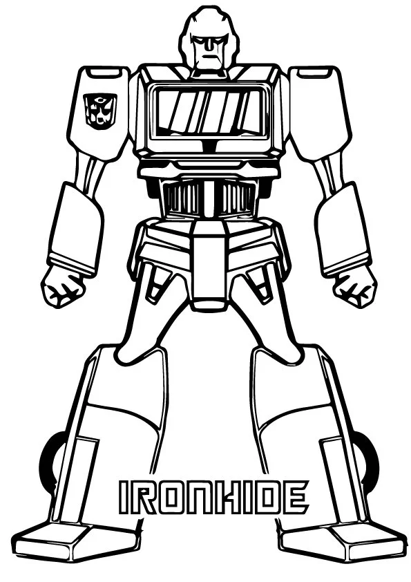 Transformers Para Colorear 26