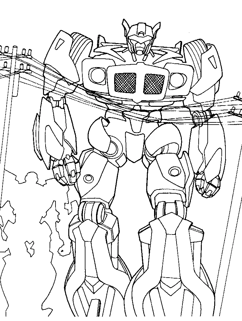 Desenhos de Transformers Para Colorir 52