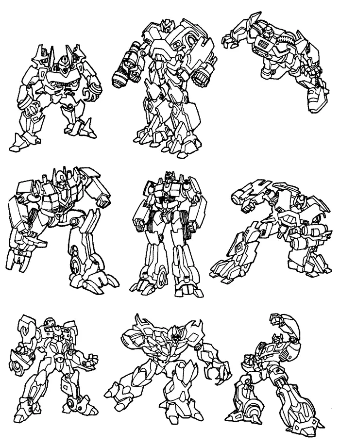 Transformers Ausmalbilder 76