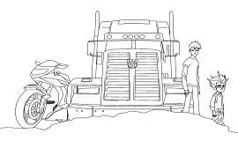 Desenhos de Transformers Para Colorir 82