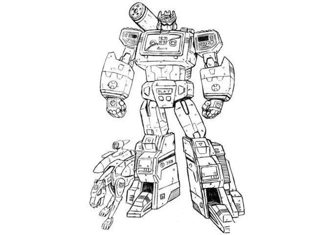 Desenhos de Transformers Para Colorir 84