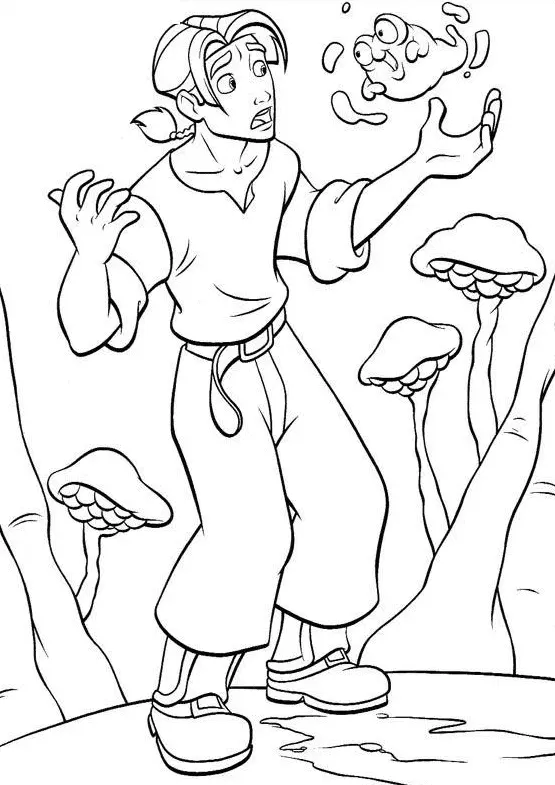 Treasure Planet Coloring Pages 3