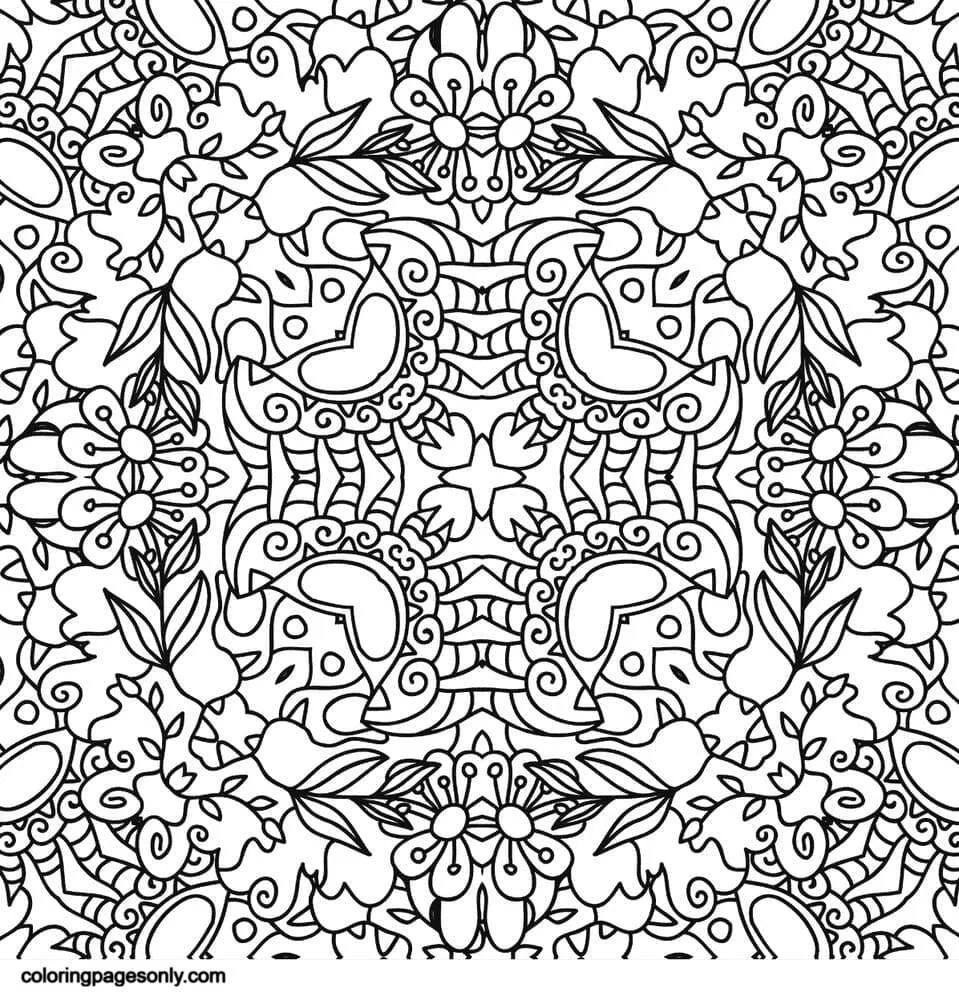 Trippy Ausmalbilder 27