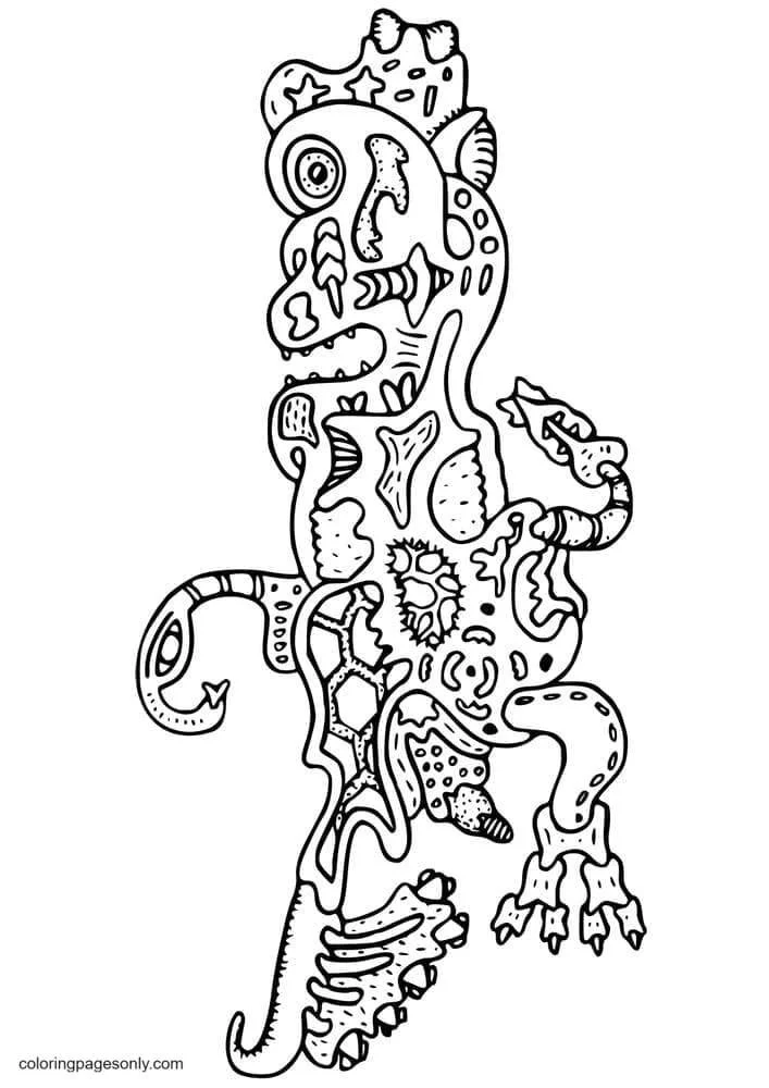 Trippy Ausmalbilder 60