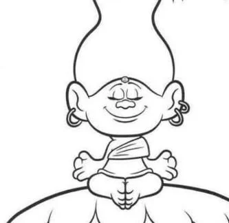 Trolls Coloring Pages 20