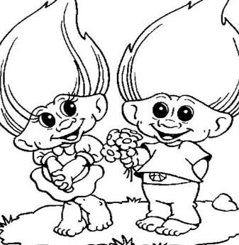 Trolls Coloring Pages 25