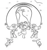Trolls Coloring Pages 31