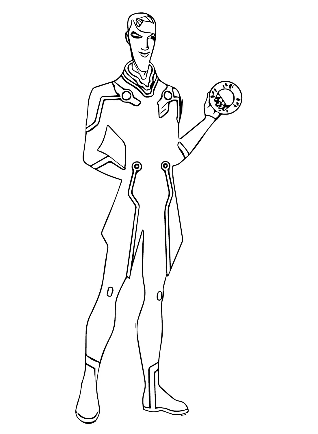 Tron Ausmalbilder
